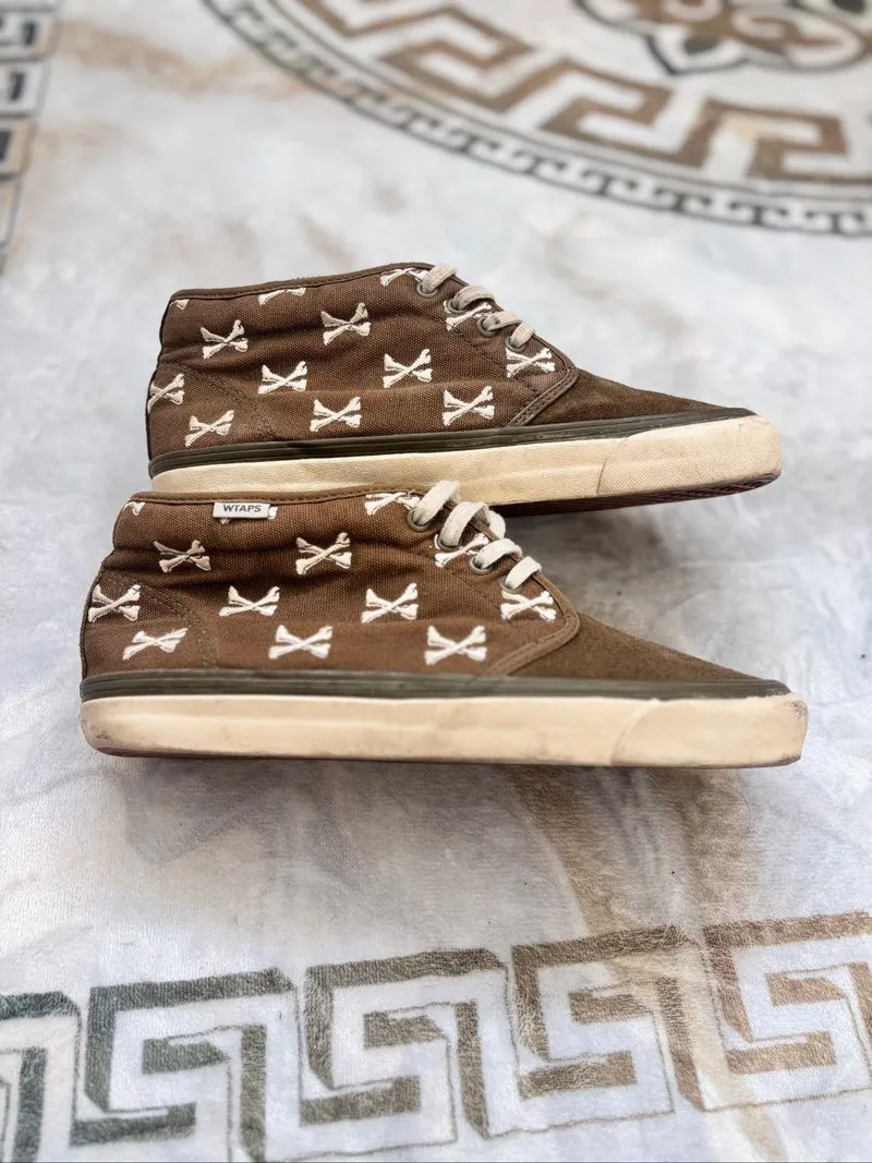 WTAPS x Vans Chukka - Crossbones Brown photo 1