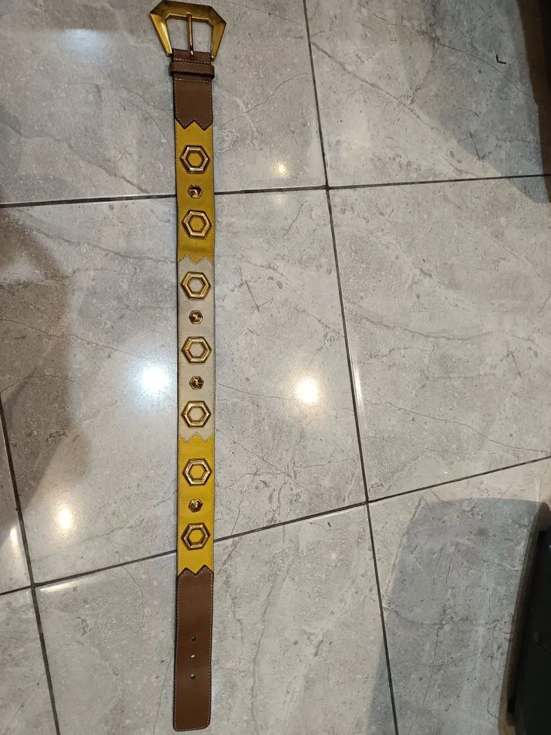 Sabuk Gesper Belt Kulit Original Escada Made In Germany photo 1