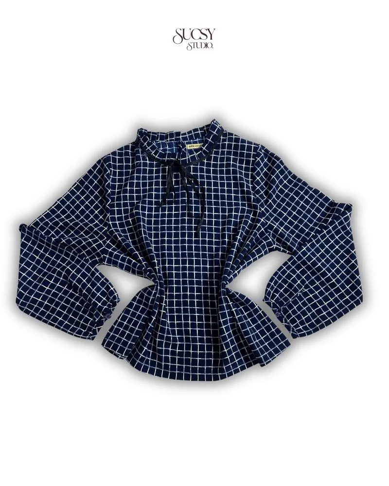 Blouse Navy Wanita Kotak2 from ADA Woman photo 1