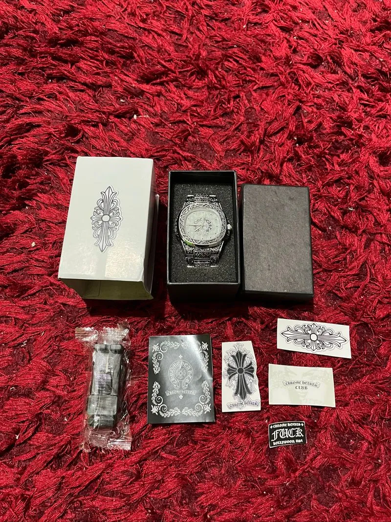 chrome hearts watch white dial photo 1