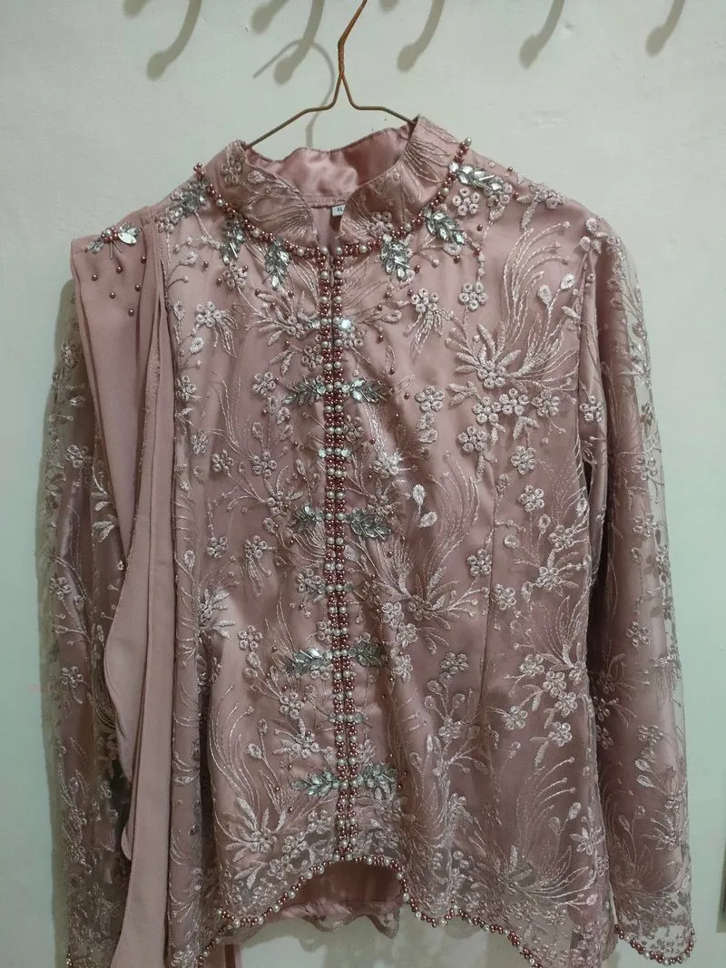 BAJU KEBAYA PESTA KONDANGAN WISUDA BAHAN TILE photo 1
