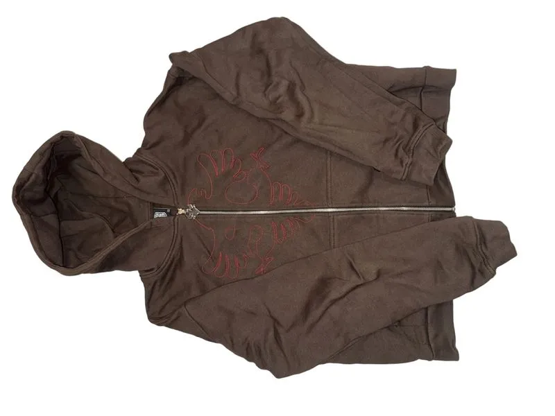 Limited Edition SNSB x Calle Zip Hoodie Brown photo 1