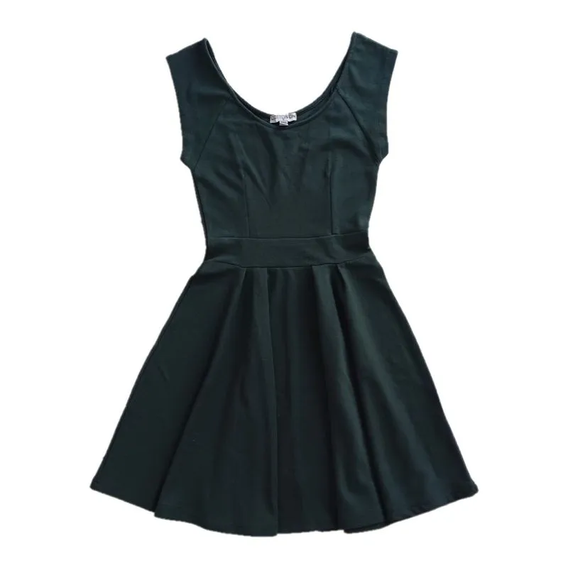 Cotton On Dress Dark Green | Dress Sleeveless Ele photo 1