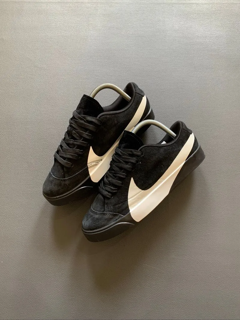 Nike Blazer City Low Black White photo 1