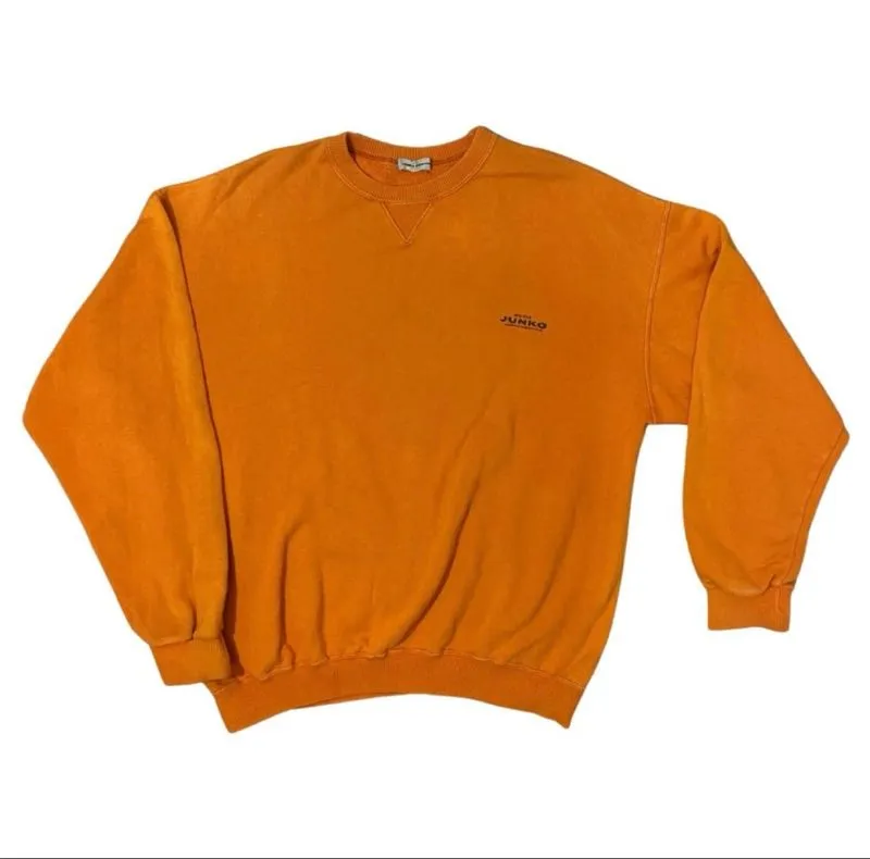 sweaters orange y2k vintage photo 1