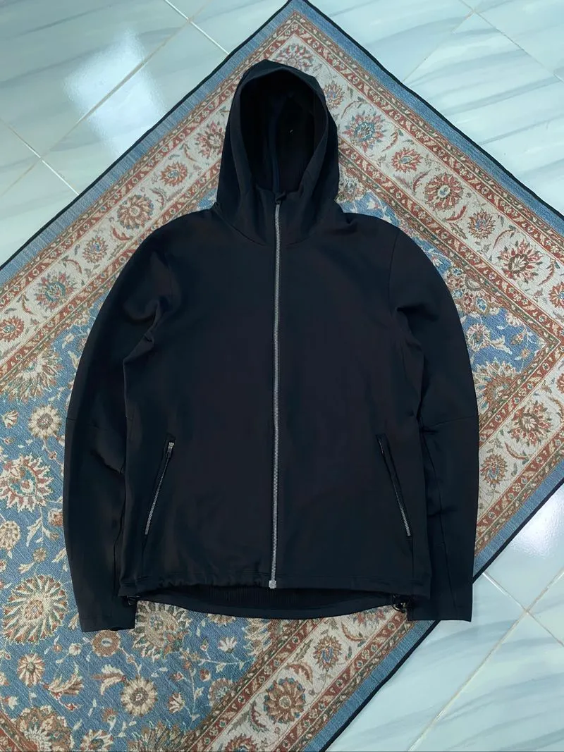 Men’s Lulu Lemon Fleece Back Soft Shell Jacket -Black photo 1
