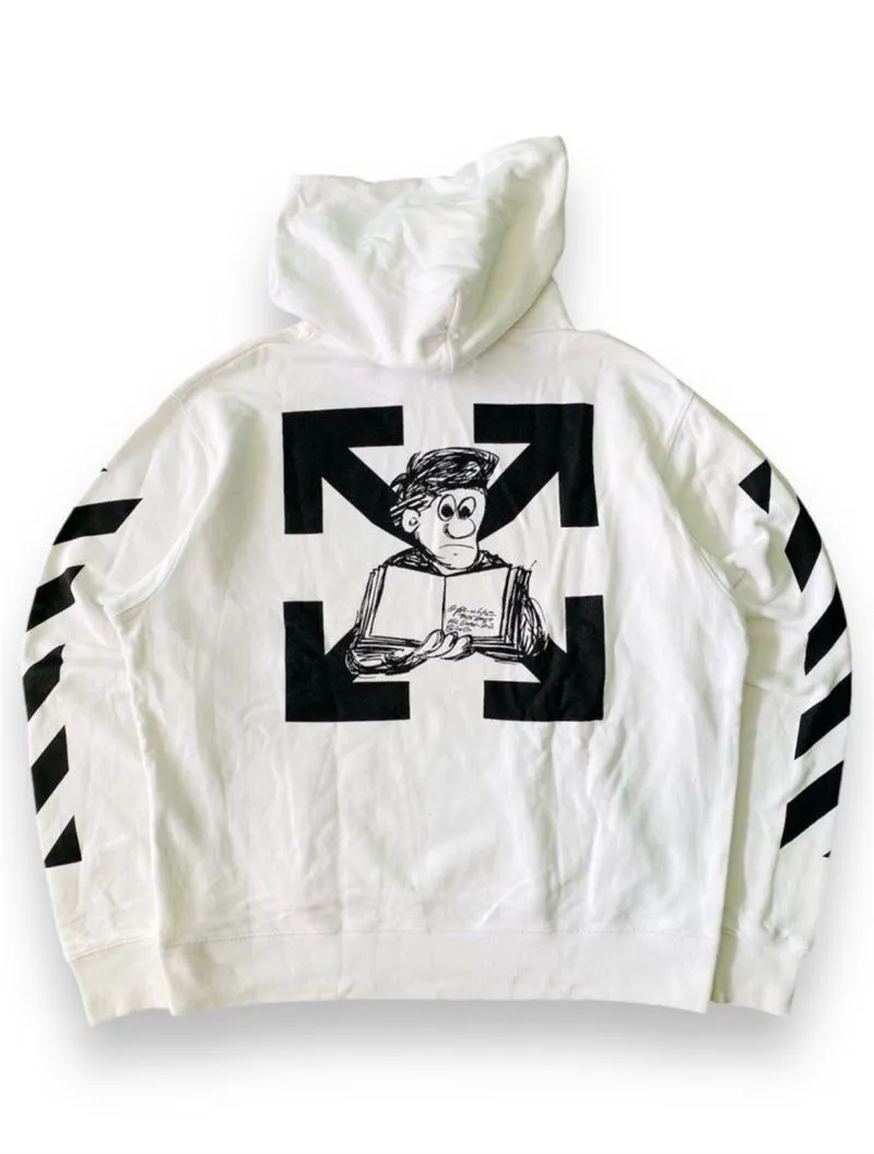 Off White Pencil Arch Hoodie  photo 1