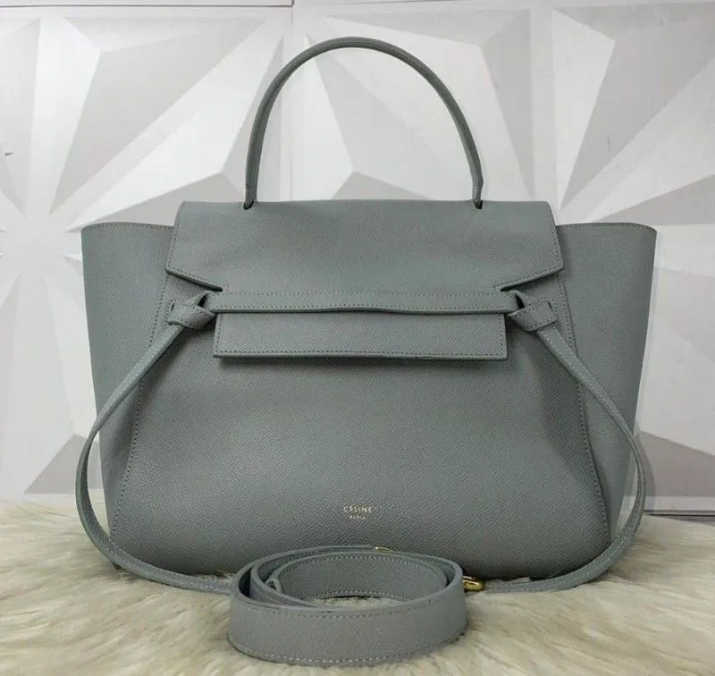 Celine Belt Bag Large Jade Grained leather shoulder bag photo 1