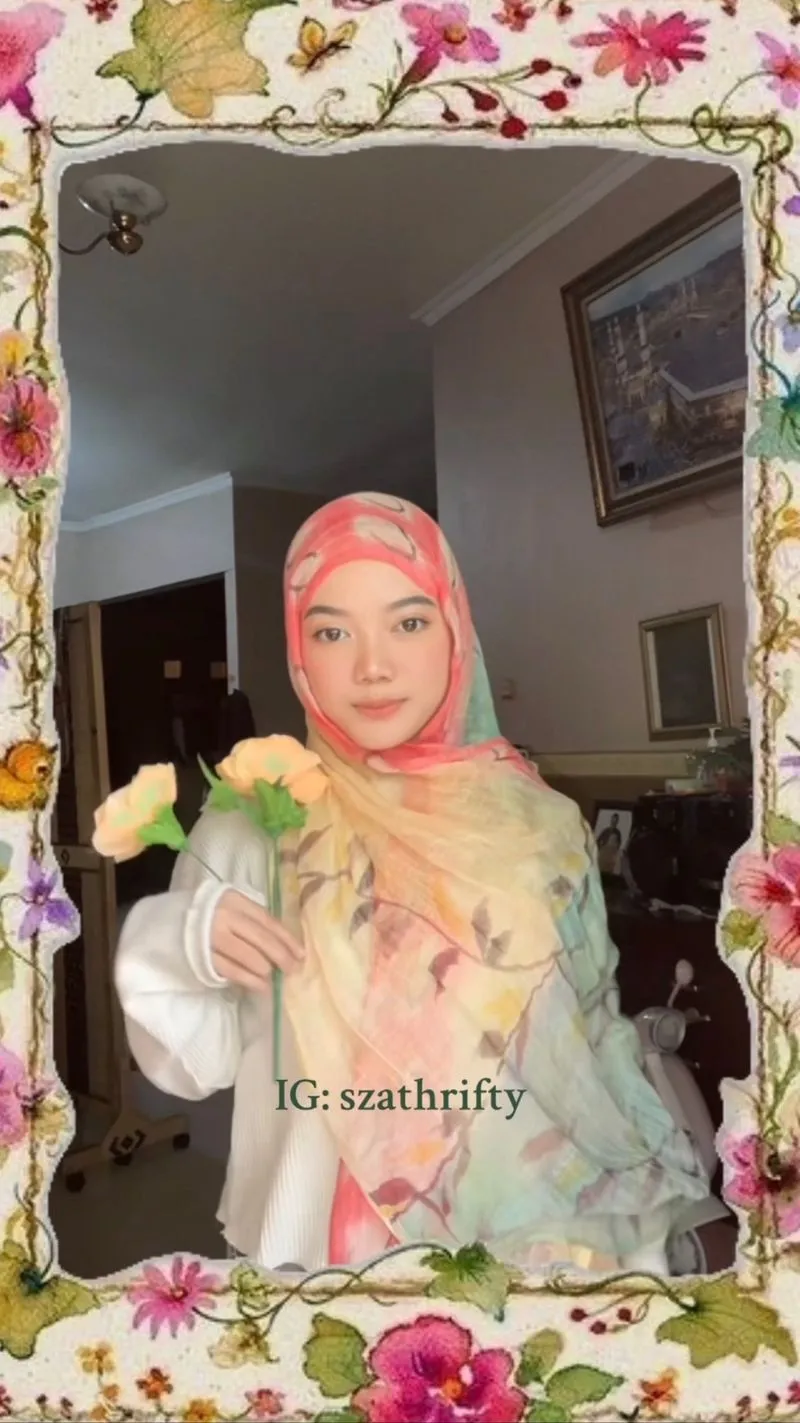 pashmina viscose printed photo 1