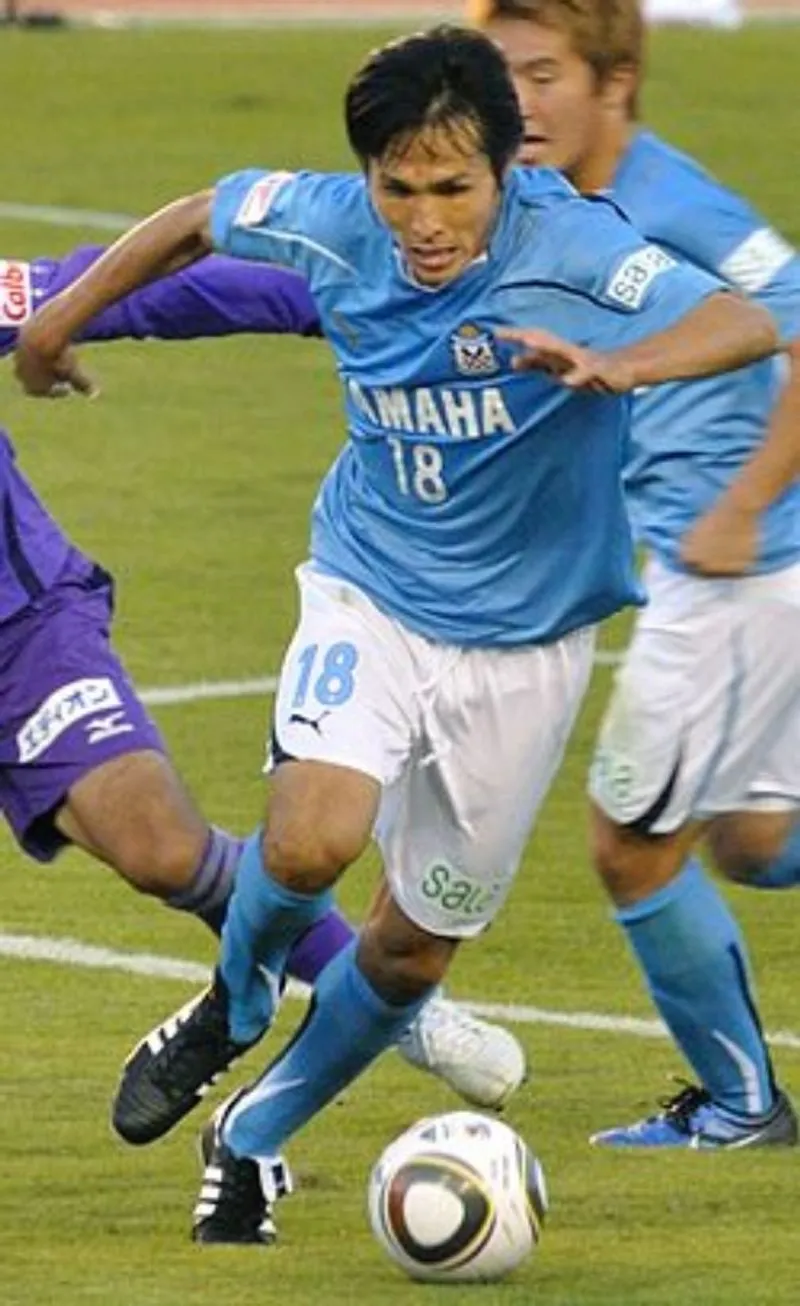 Jersey Jubilo Iwata Home Jersey Soccer J. League Shirt XL  photo 1