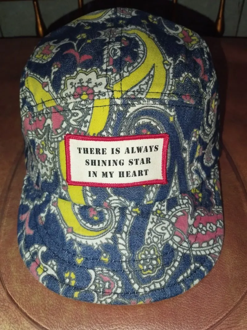 "There Is Always Shining Star In My Heart" Paisley 5 Panel photo 1