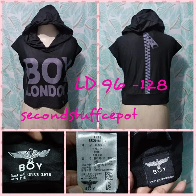 Crop hoodie photo 1