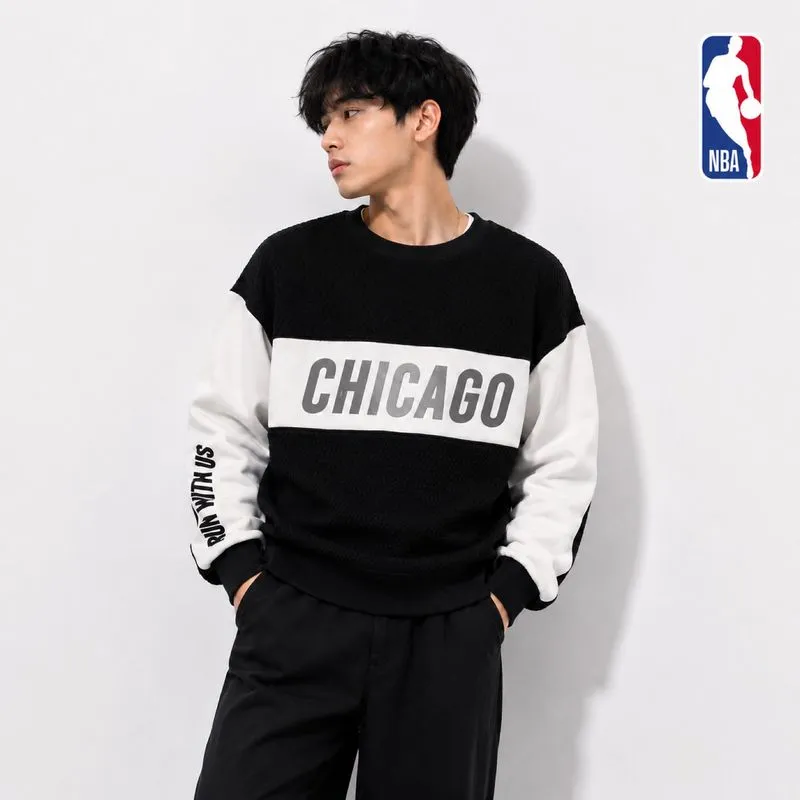 Crewneck NBA CHICAGO BULLS Waffle Original - L photo 1