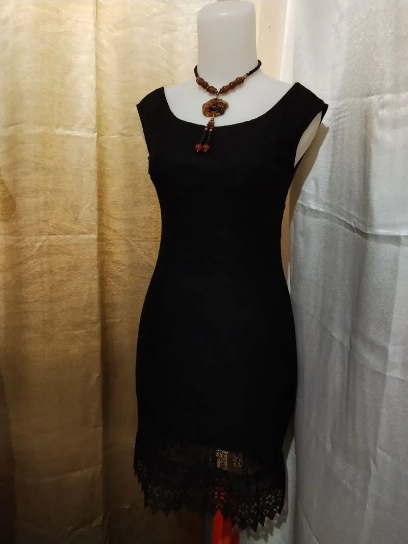 mini dress low back photo 1