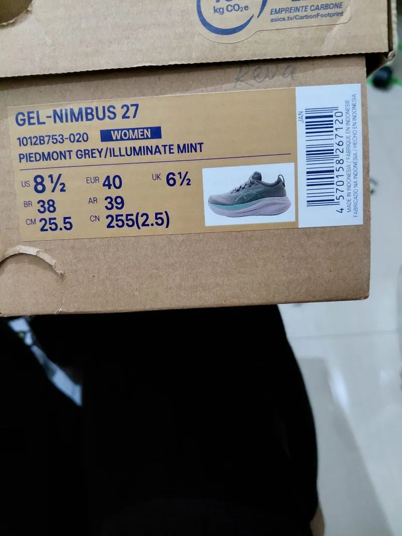 Sepatu running asics gel nimbus 27 photo 1