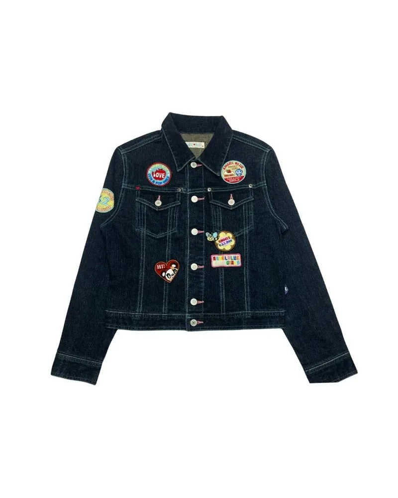 Angel Blue Patch Denim Jacket photo 1