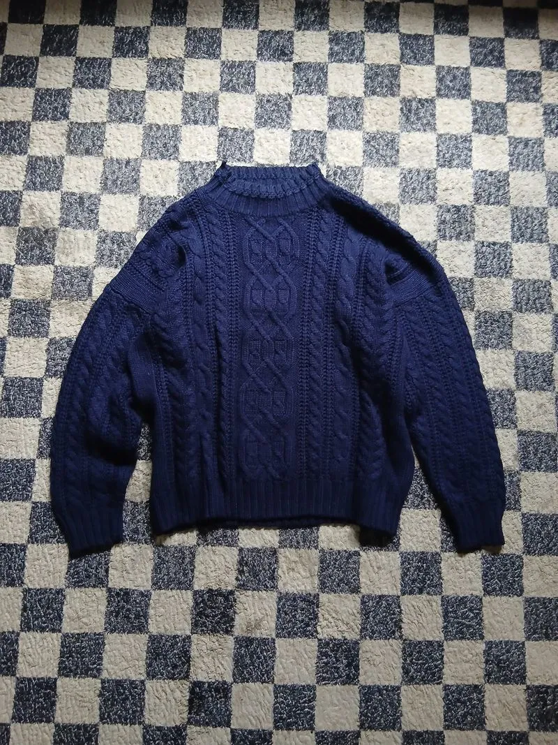 Vtg Cableknitt japan photo 1