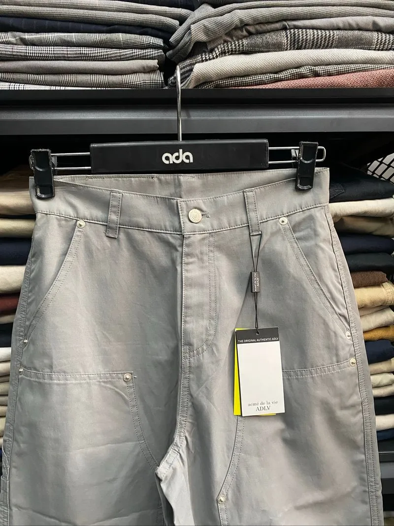 ADLV Rivet Patchwork Embroidered in Green Gray photo 1