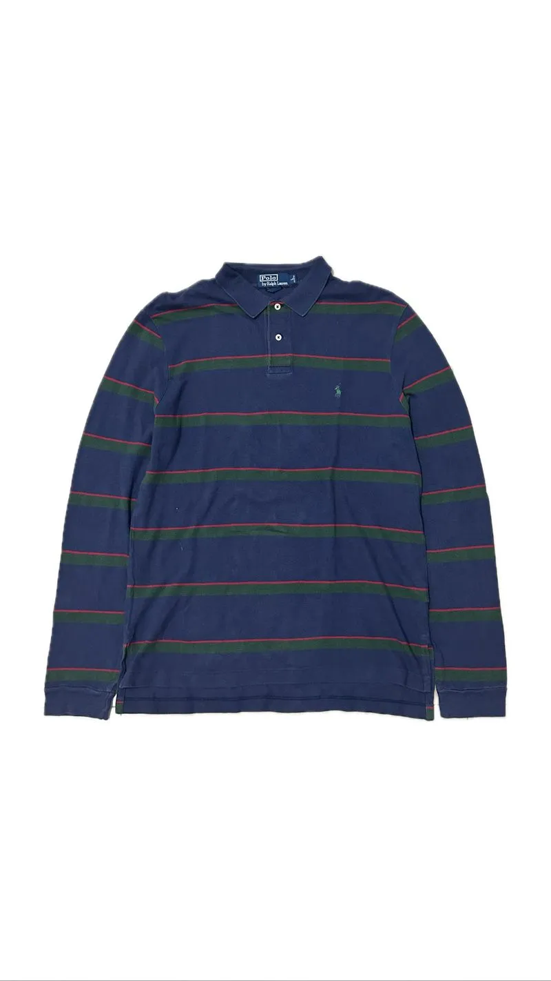 Polo Ralph Lauren Minimalist Casual Sweatshirt Pria green red photo 1