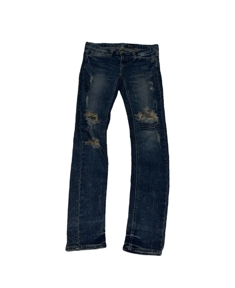 if six was nine style ripped denim pants photo 1