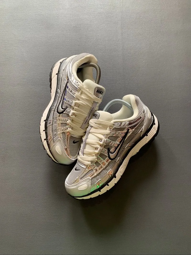 Nike P-6000 PRM Metallic Silver photo 1