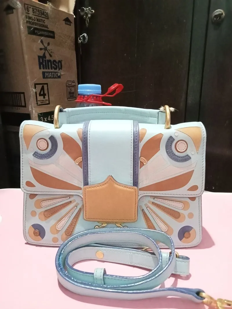 Casual Shoulder bag Wanita blue photo 1