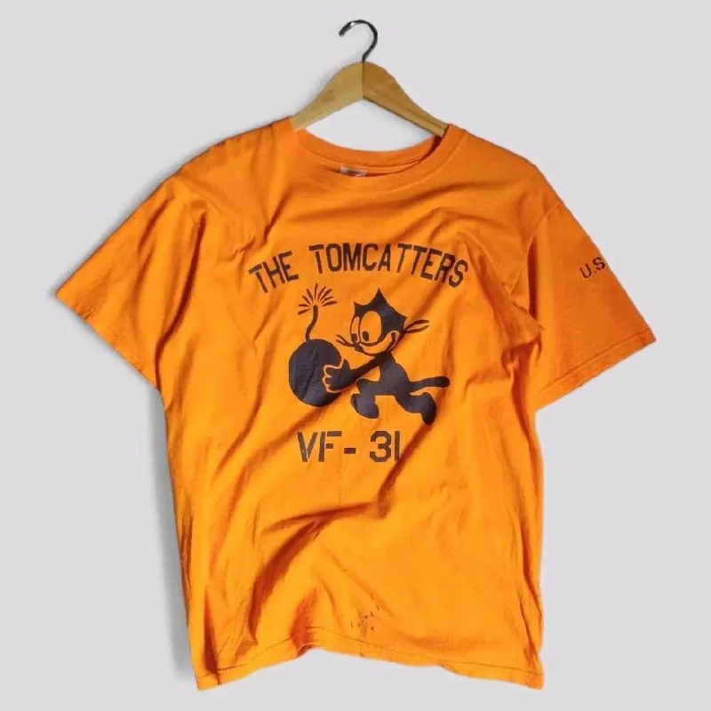 Kaos T-shirts The Tomcatters US Navy by Anvil | Thriftshop photo 1