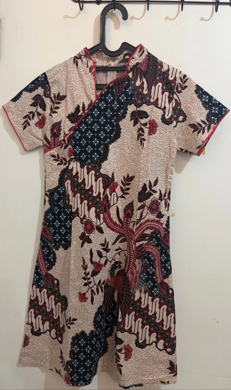 midi dress chongsam photo 1
