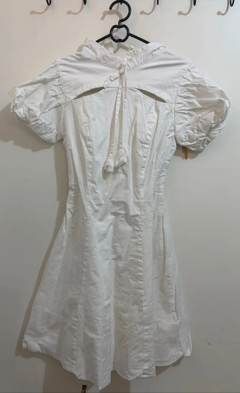 chongsam dress putih  photo 1
