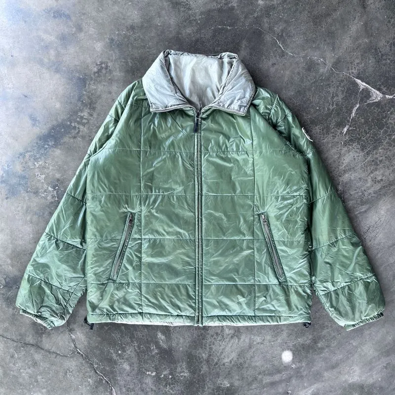 Eddie Bauer Luxury Puffer jacket Pria silver green photo 1