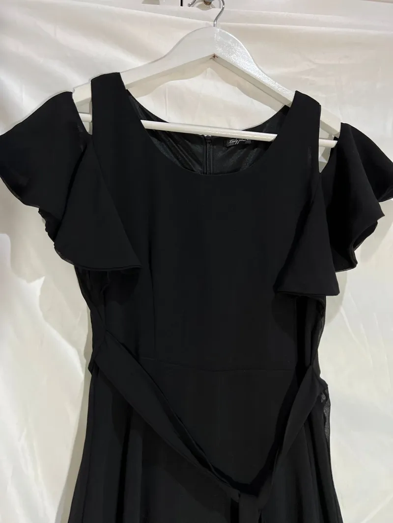 Goth Coquette Casual dress Wanita black photo 1