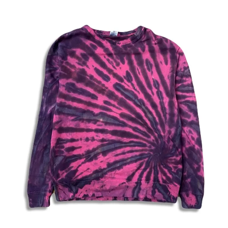 Japanese brand Reworked Sweatshirt Pria pink black photo 1