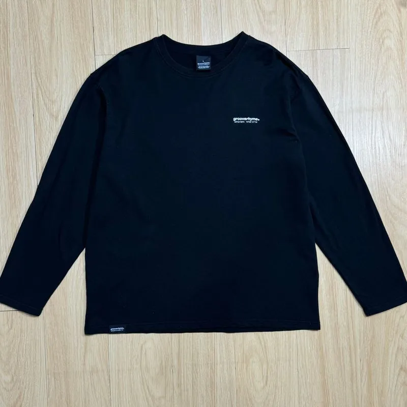 Grooverhyme Streetwear Casual Sweatshirt Pria black photo 1