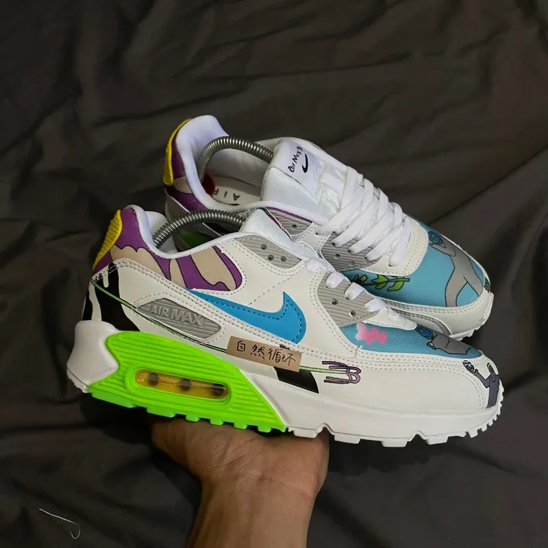 Nike Gorpcore Casual Sneakers Pria white green photo 1