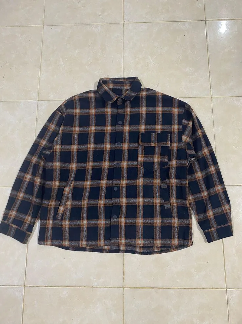 JEMUT BY WV PROJCET FLANNEL JACKET photo 1