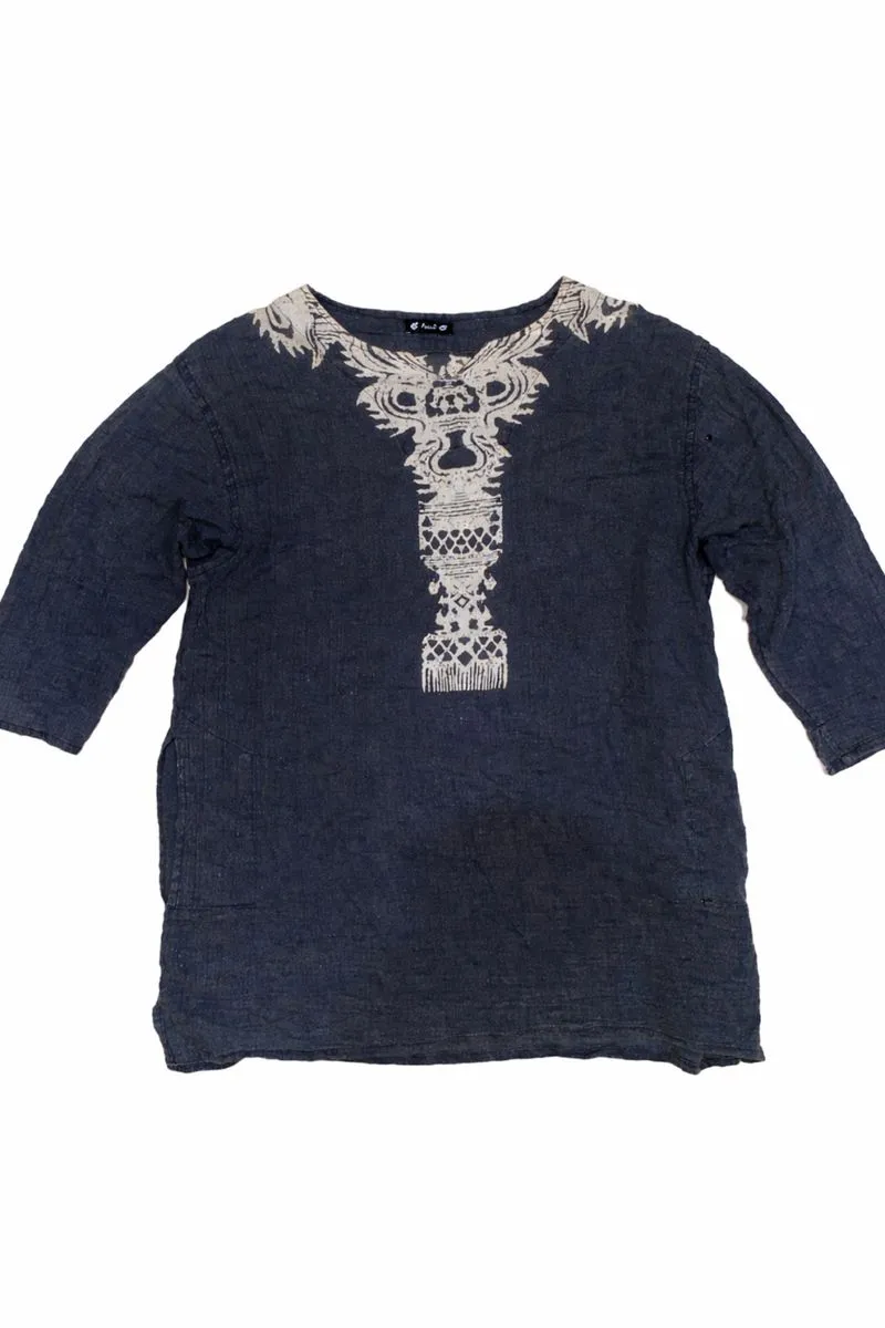 gothic emo long sleeve 3/4 with sigilism photo 1