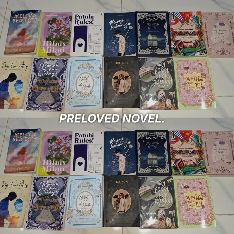 Preloved Novel. ♡ photo 1