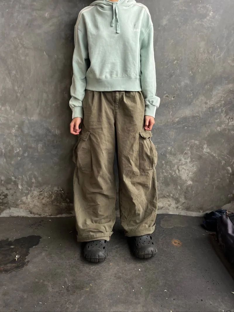 canvas baggy cargo by the cross  photo 1