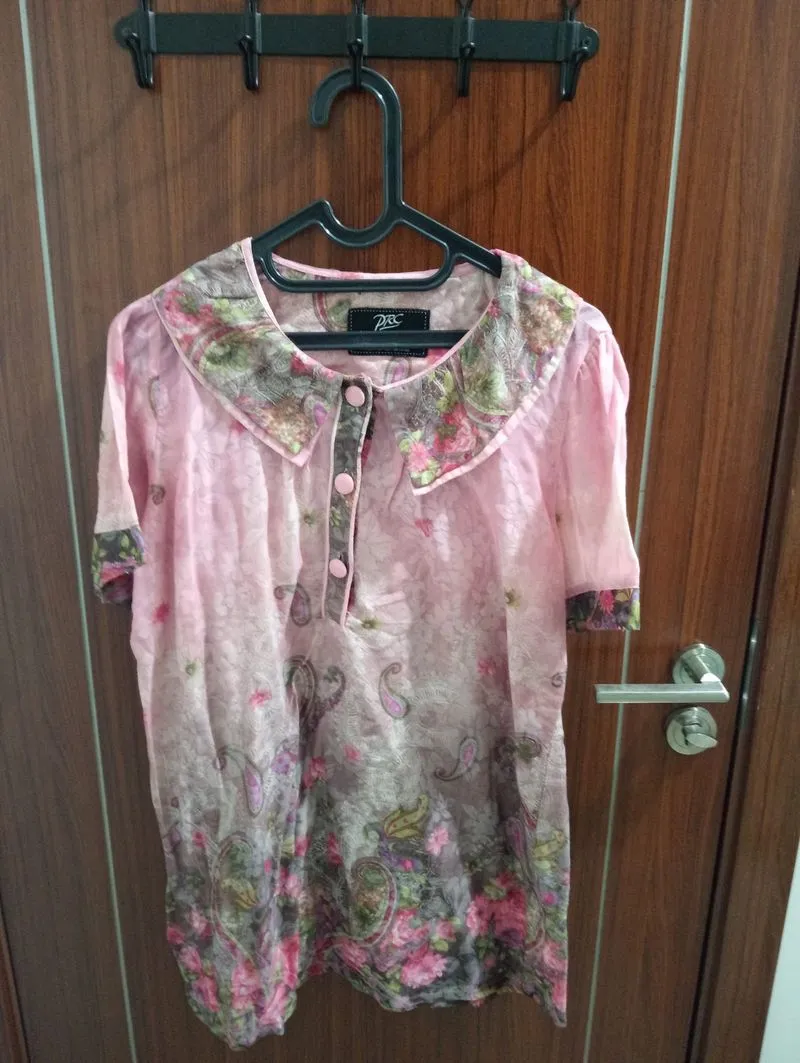 Kemeja Batik Pink photo 1
