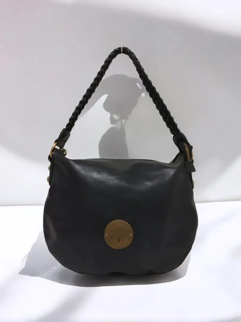 Mulberry Daria Soft Leather Black Hobo / Shoulder Bag Origin photo 1