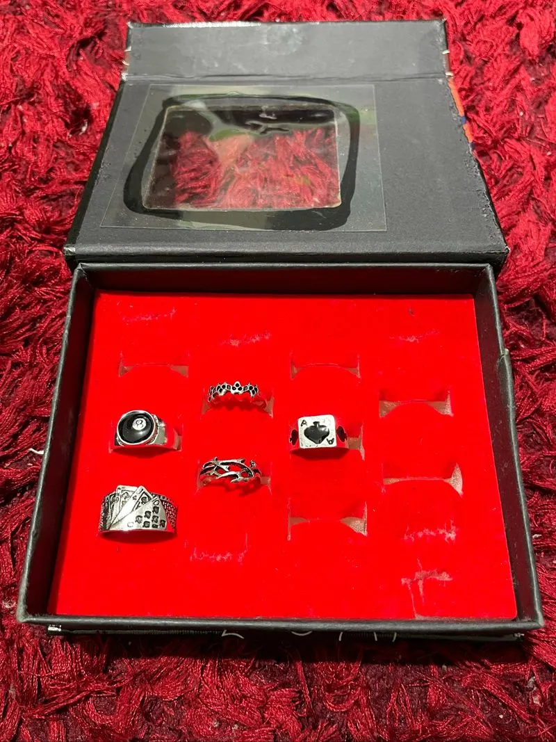 5pcs rings set photo 1