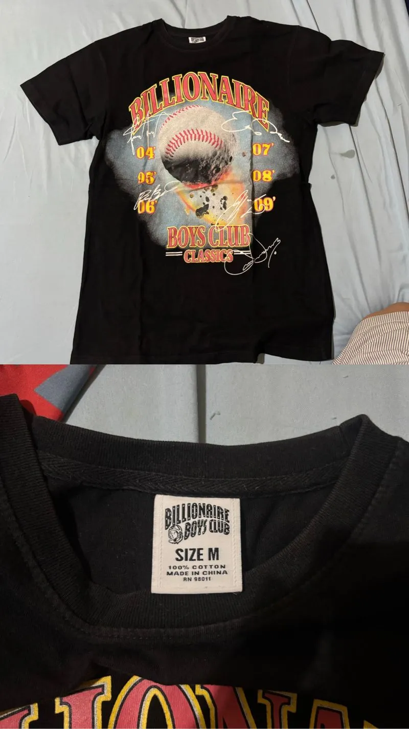 BBC Boys Club Classics Tee / BBC Baseball Graphic Tee photo 1