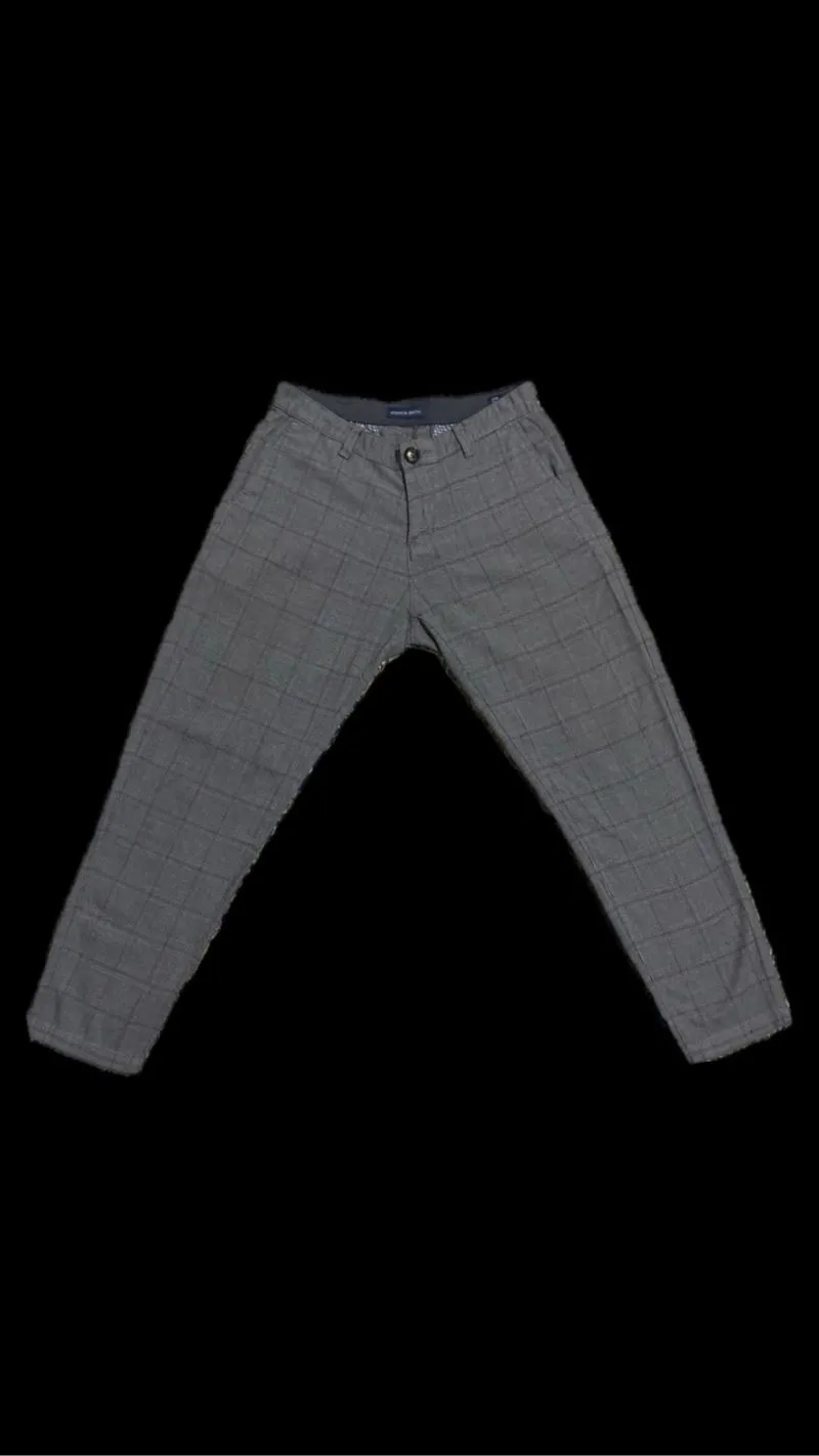 Andrew smith Slim Fit Tartan Pants photo 1