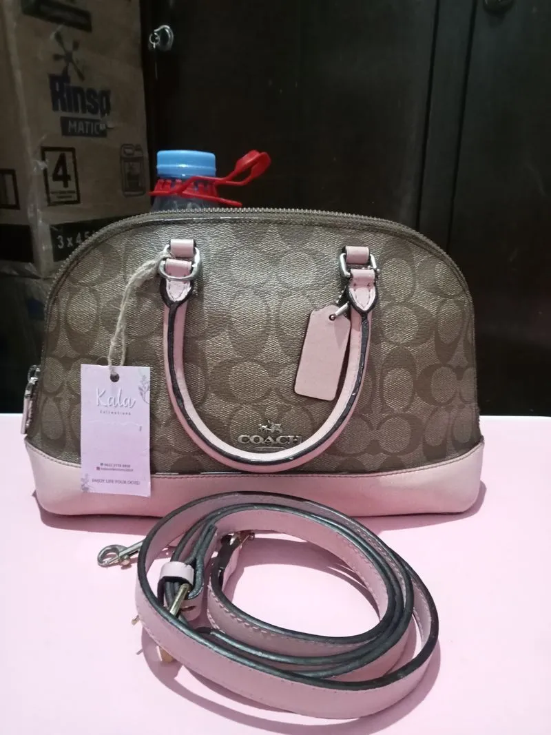 Coach Vintage Shoulder bag Wanita pink photo 1