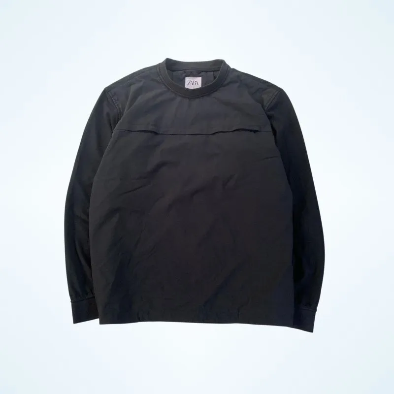 OUTER ZARA MAN HITAM XXL LIKE NEW photo 1