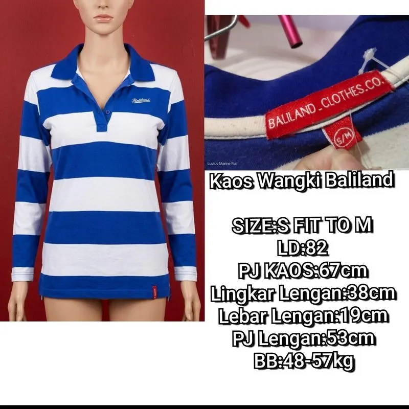 KAOS POLO WANGKI BALILAND photo 1
