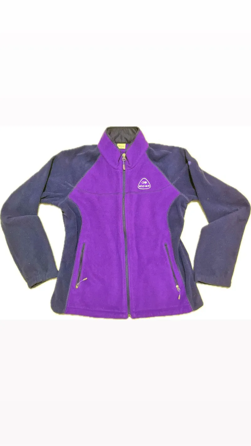 purple and black Eider fleece jacket photo 1