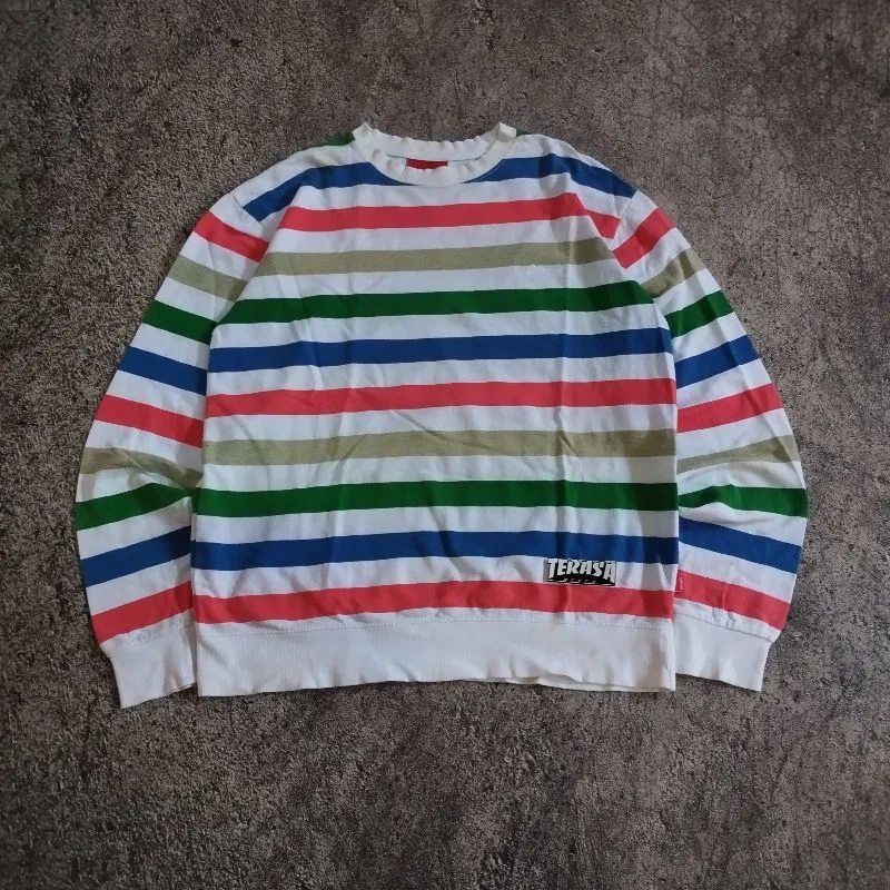 Supreme Casual Sweatshirt Pria white photo 1