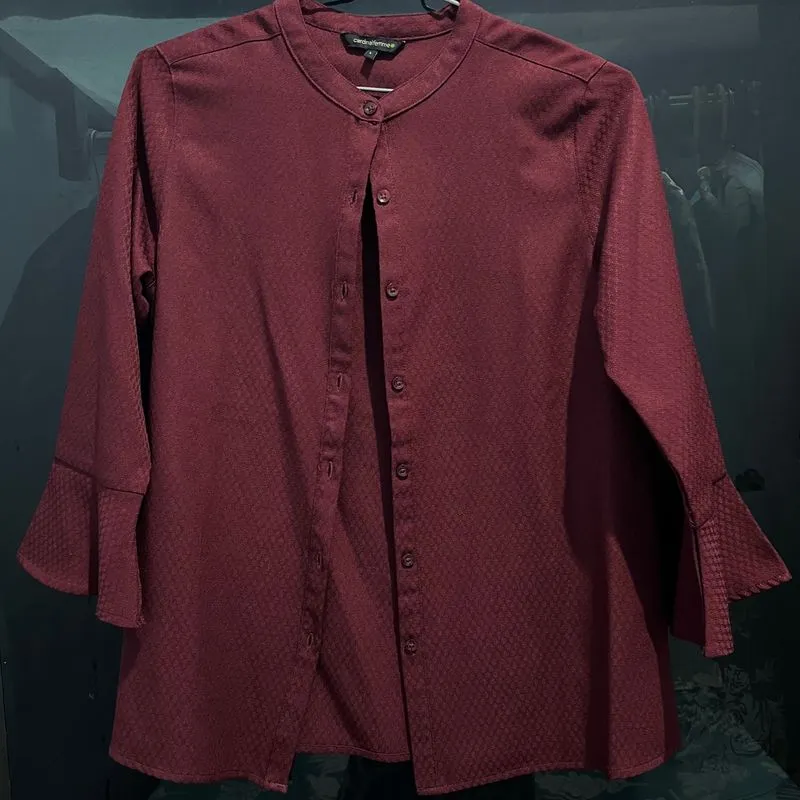 Blouse/Kemeja Maroon photo 1