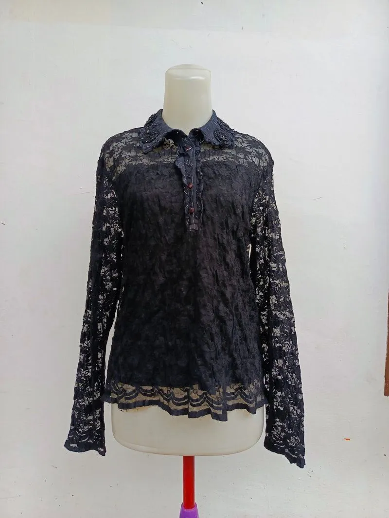 blouse crocodile photo 1